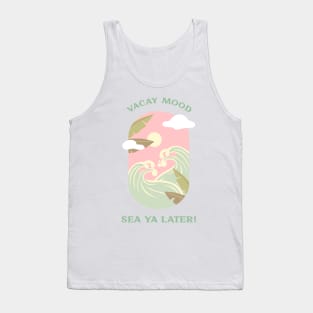 Paradise Beach Vacay Mood Summer Vibes Summertime Tank Top